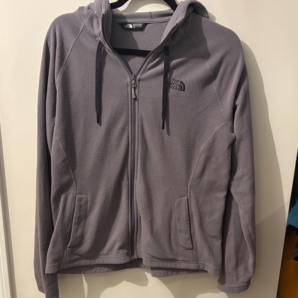The North Face Purple Fleece Hoodie